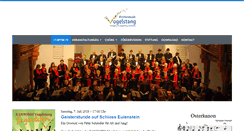 Desktop Screenshot of kirchenmusik-vogelstang.de